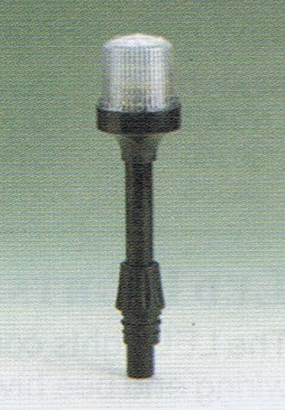 Lanternemast "Plugin" 203 mm, svart, KHAN'S