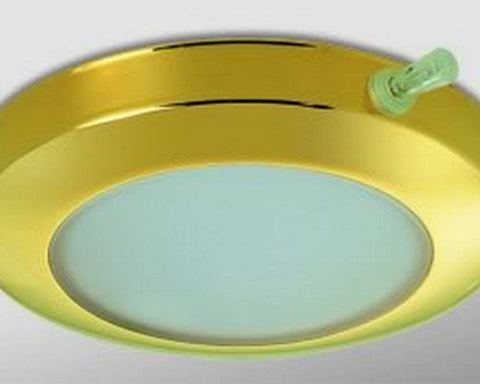 Taklampe "Chip" m/bryter, 24K Gullbelagt , CANTALUPI