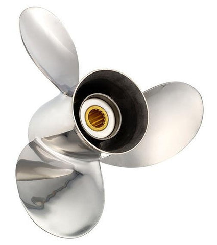 Stålpropell "Titan", SOLAS. Passer til Suzuki DT150-225 HK